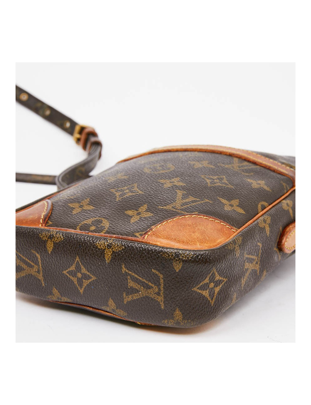 Sac bandoulière LOUIS VUITTON en toile marron