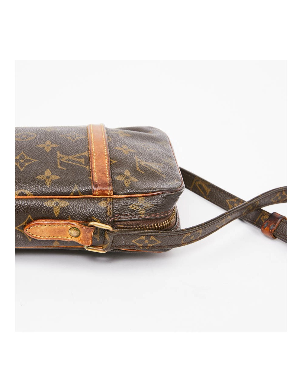 Sac bandoulière LOUIS VUITTON en toile marron