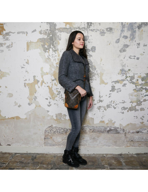 Sac bandoulière LOUIS VUITTON en toile marron