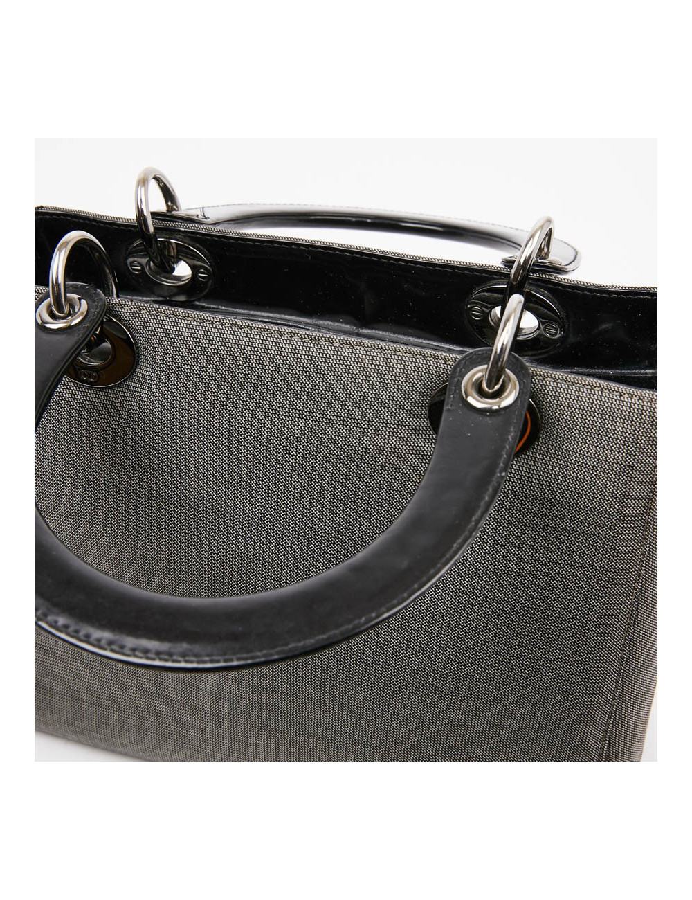 Sac Lady Dior gris