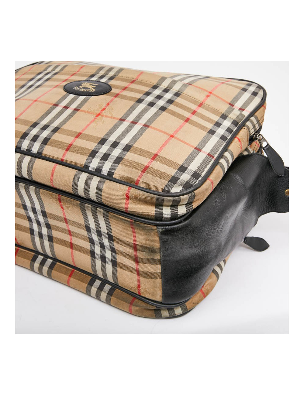 Sac weekend BURBERRY toile monogram beige