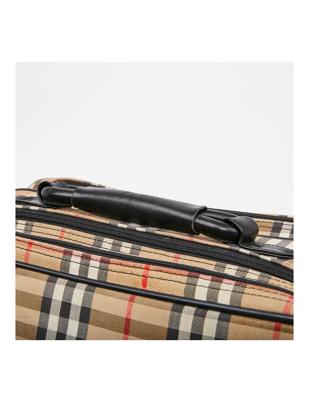 Sac weekend BURBERRY toile monogram beige