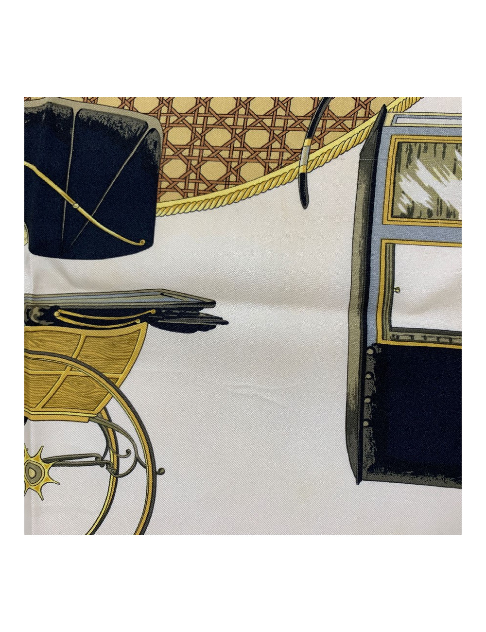 Carré HERMES soie 100% "Clés Voitures à transformation"