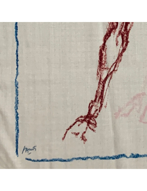 Châle HERMES "Pirouette au galop"