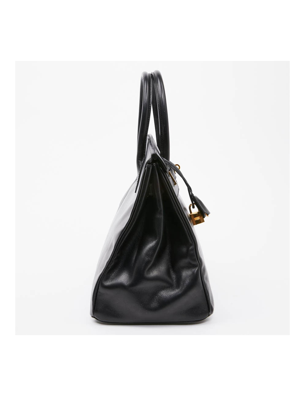 Birkin 35 HERMES noir cuir box