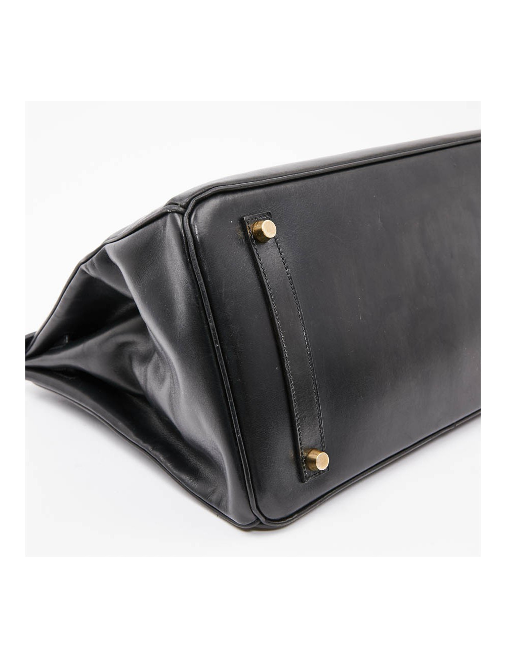 Birkin 35 HERMES noir cuir box