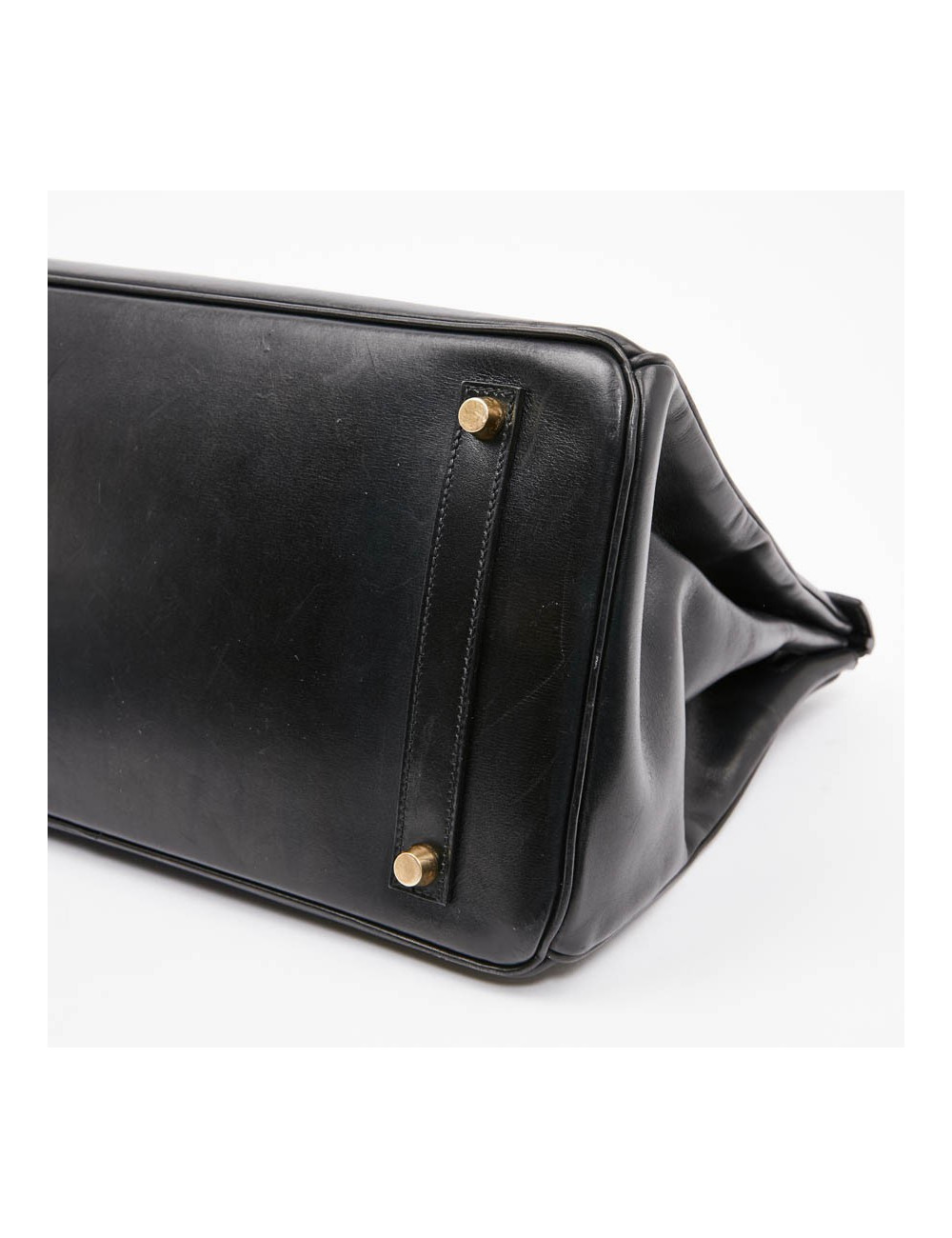 Birkin 35 HERMES noir cuir box