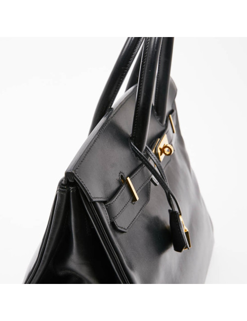 Birkin 35 HERMES noir cuir box