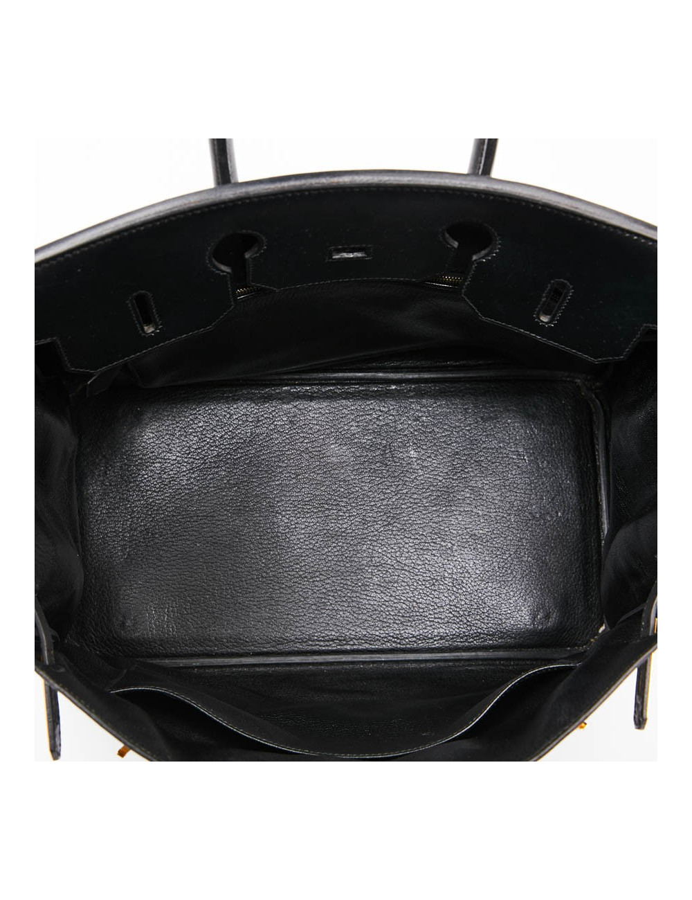 Birkin 35 HERMES noir cuir box