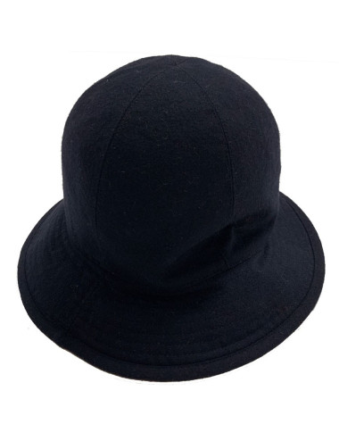HERMES navy blue cashmere hat 2