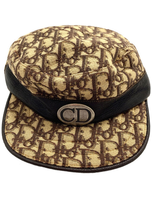 Casquette CHRISTIAN DIOR toile monogramme 