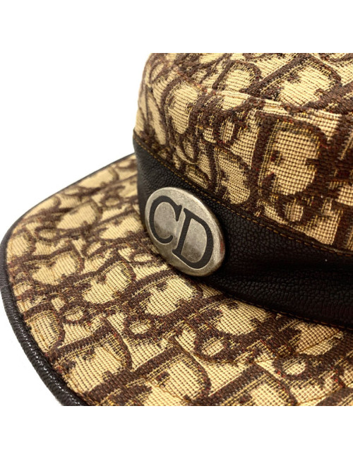 Casquette CHRISTIAN DIOR toile monogramme 