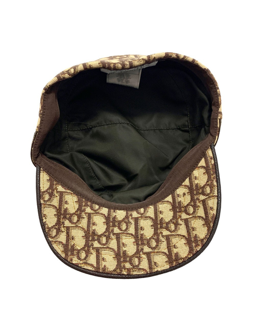 Casquette CHRISTIAN DIOR toile monogramme 