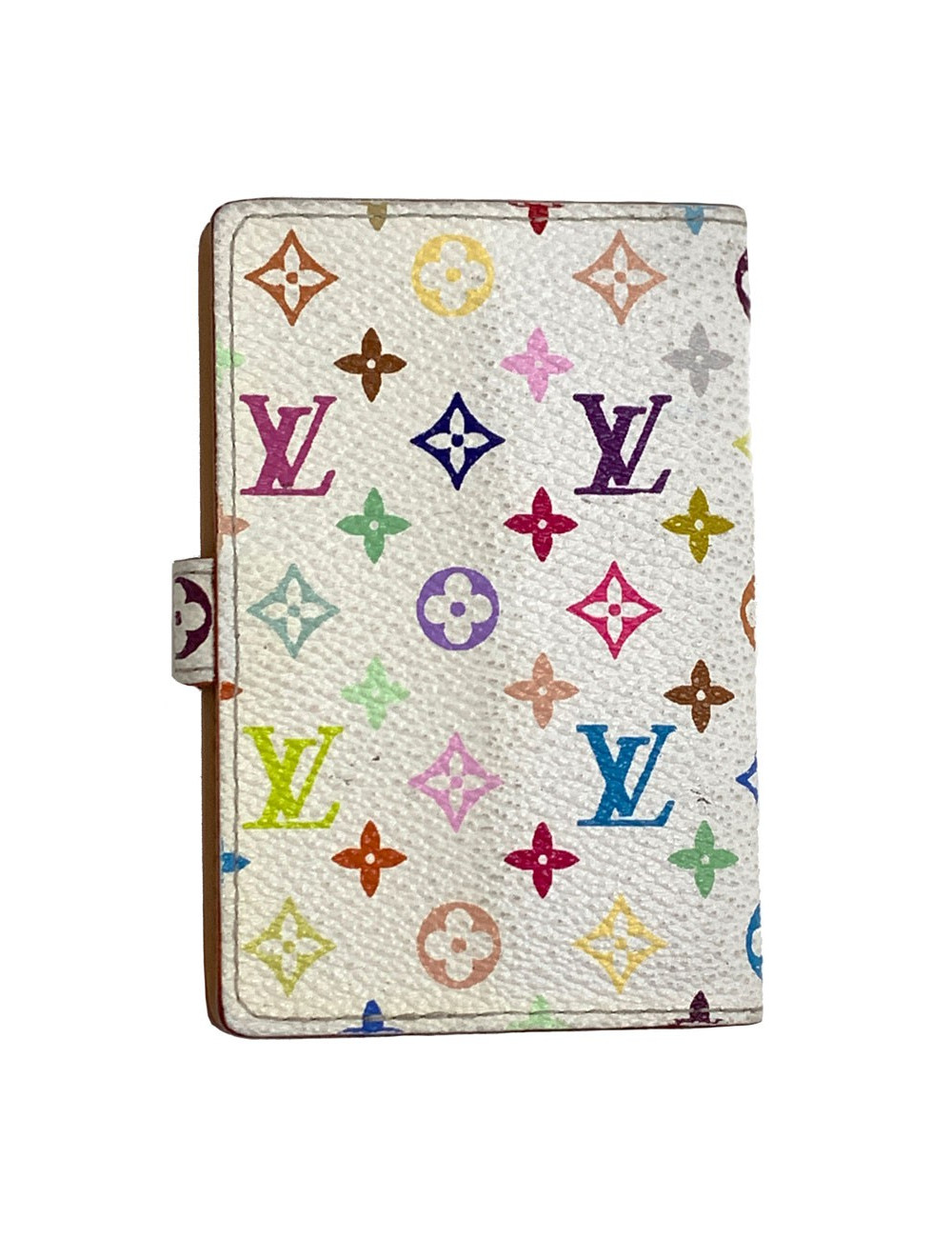 Porte cartes LOUIS VUITTON toile Murakami