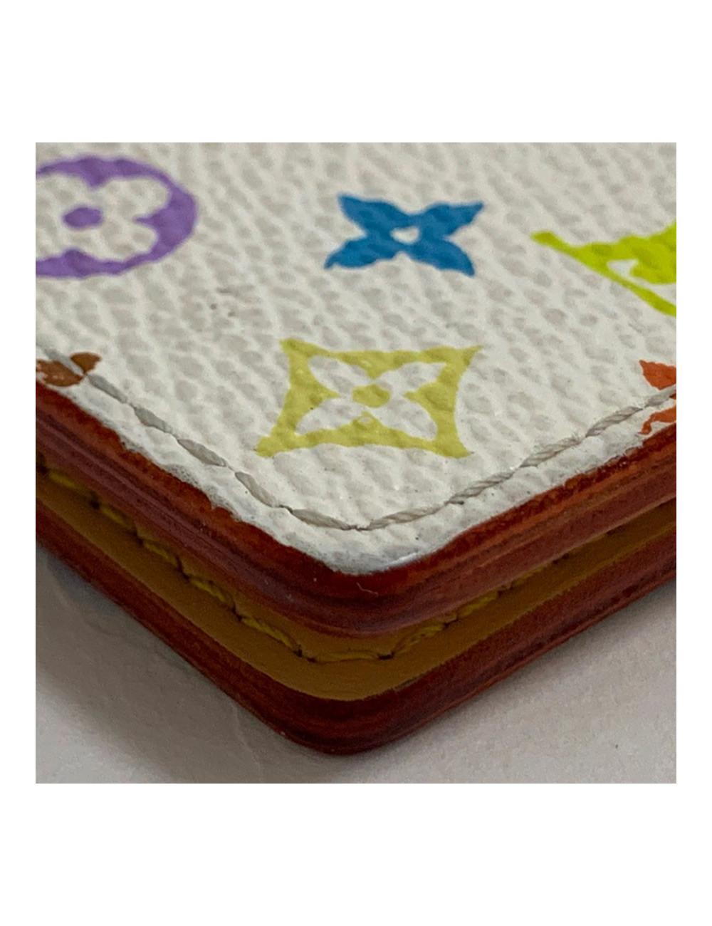 Porte cartes LOUIS VUITTON toile Murakami