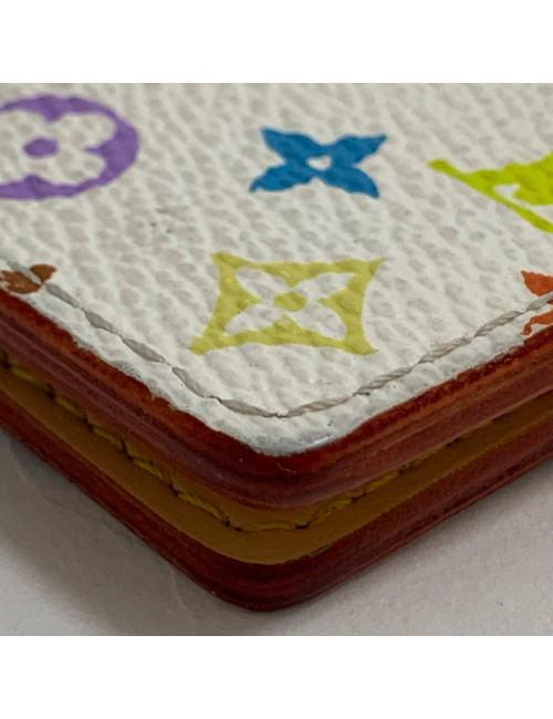 Porte cartes LOUIS VUITTON toile Murakami