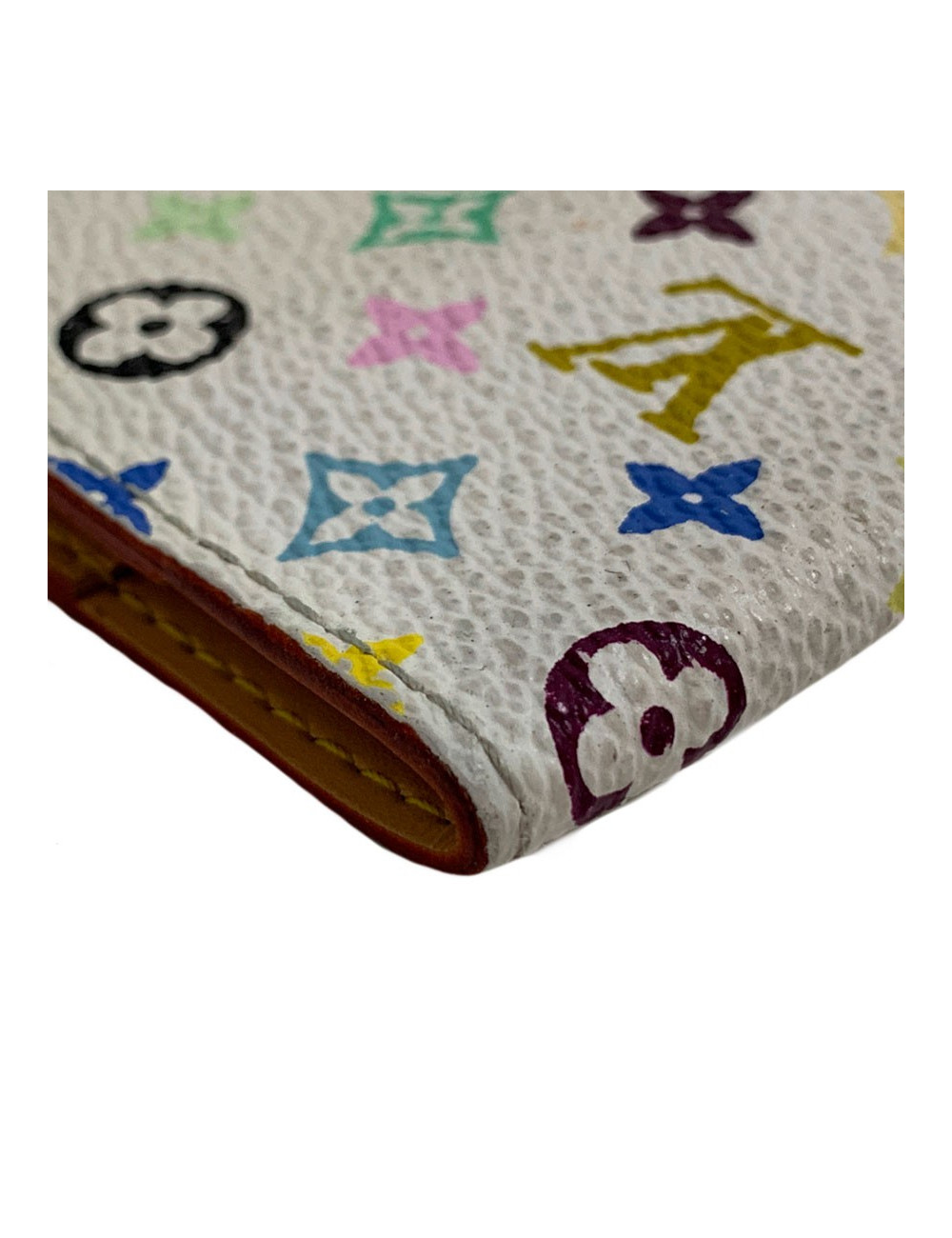 Porte cartes LOUIS VUITTON toile Murakami