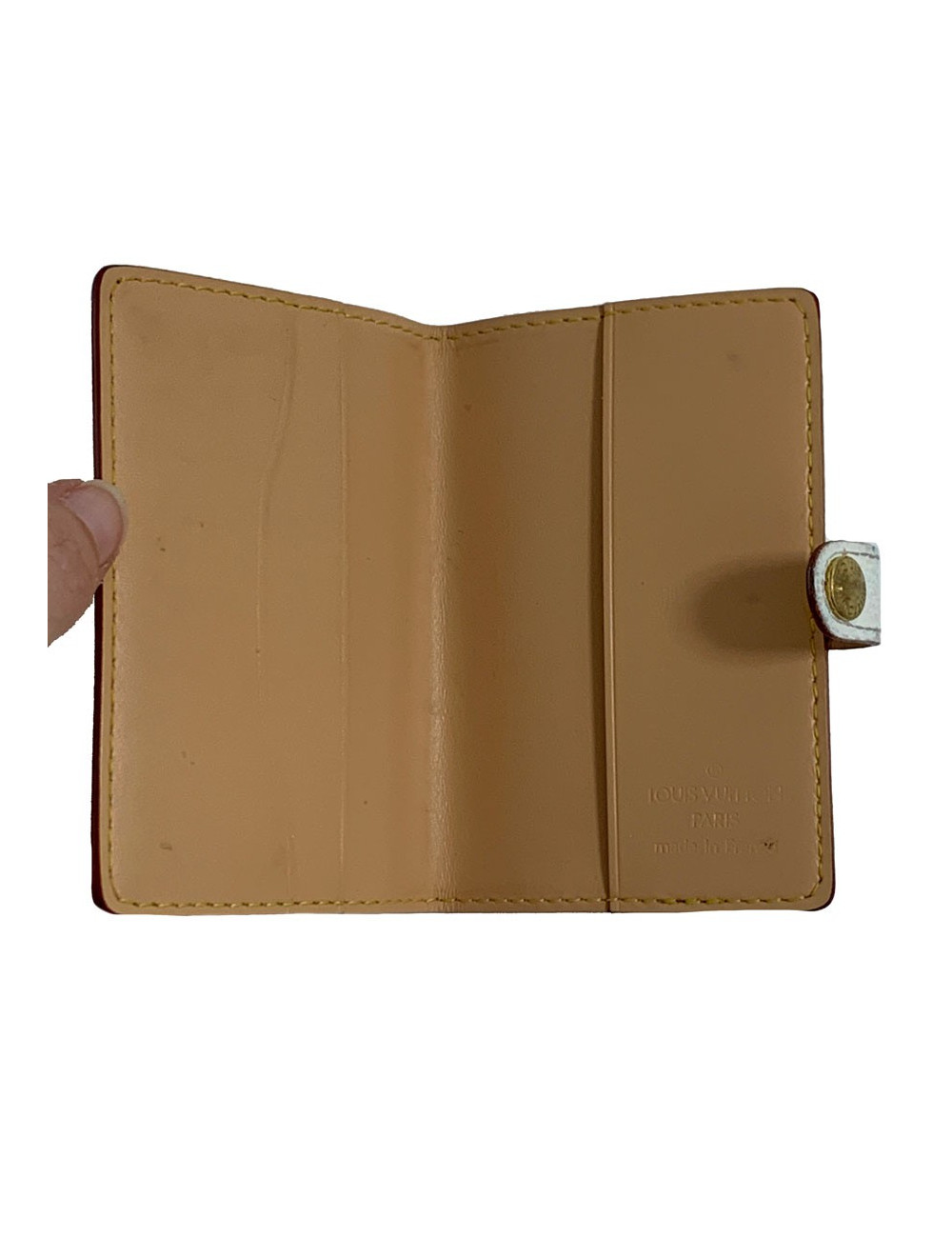 Porte cartes LOUIS VUITTON toile Murakami