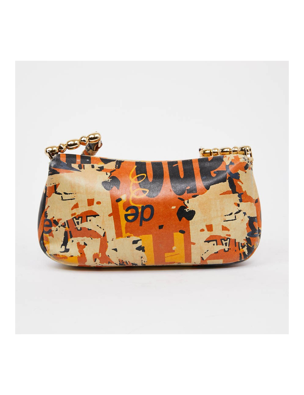 Sac baguette DIOR  Malice cuir Graffitis 