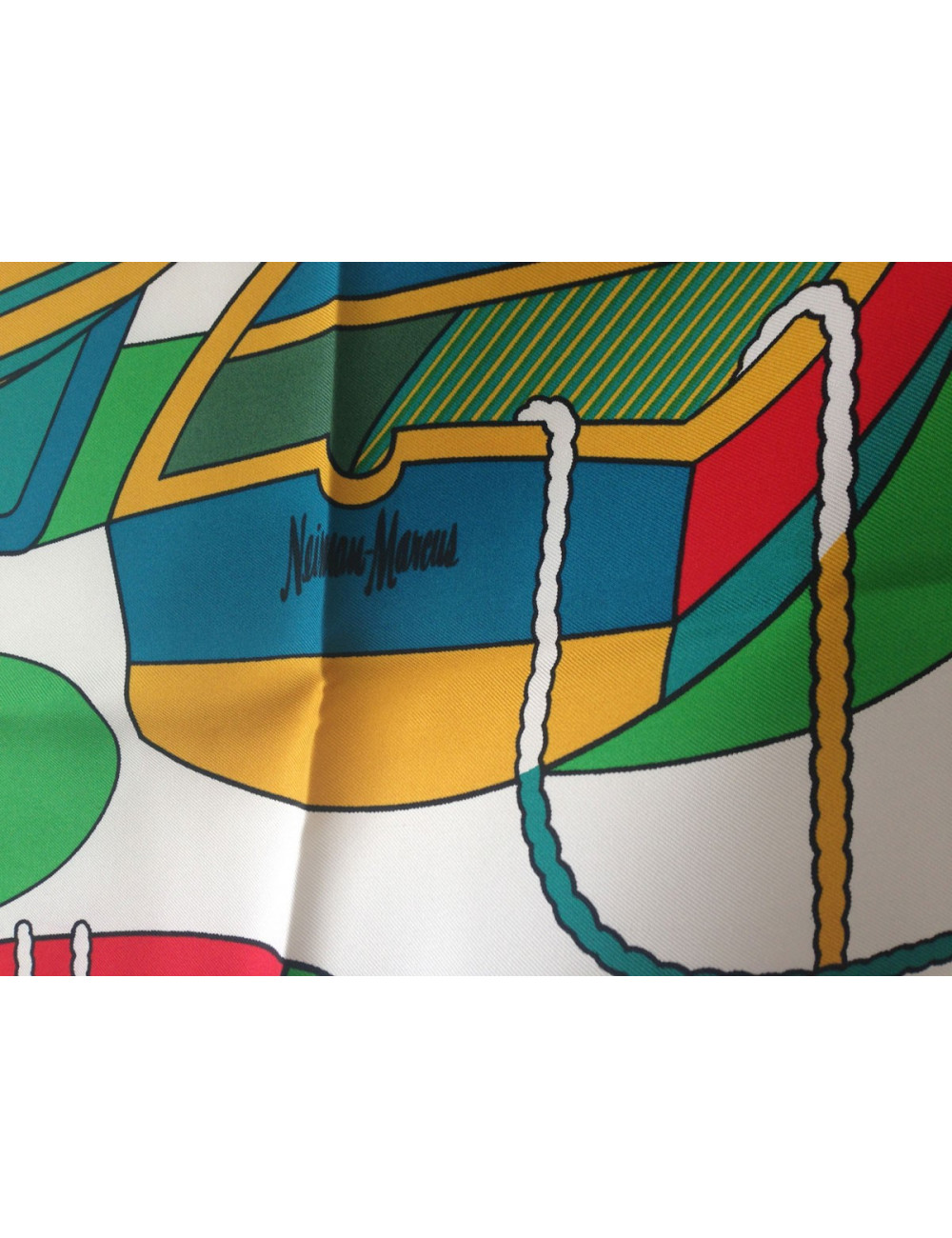 Carré HERMES "France by the sea" série spécial pour Neimann Marcus