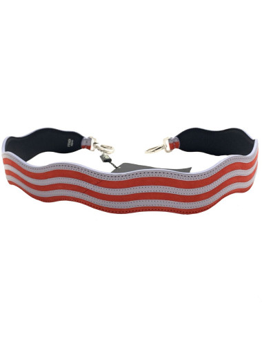 FENDI shoulder strap "Strap You" two-tone stripes 2