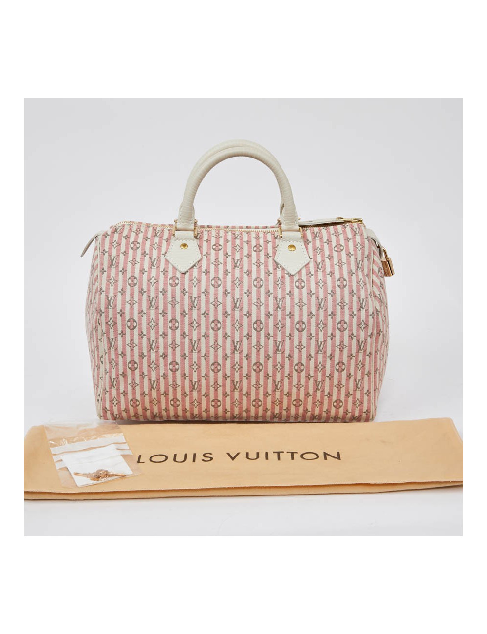 Speedy Mini Lin Monogram LOUIS VUITTON 