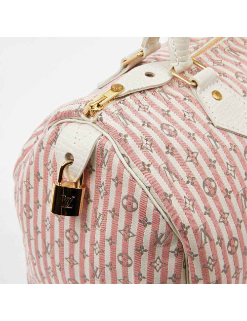 Speedy Mini Lin Monogram LOUIS VUITTON 