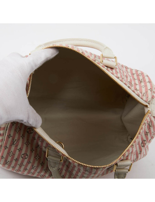 Speedy Mini Lin Monogram LOUIS VUITTON 