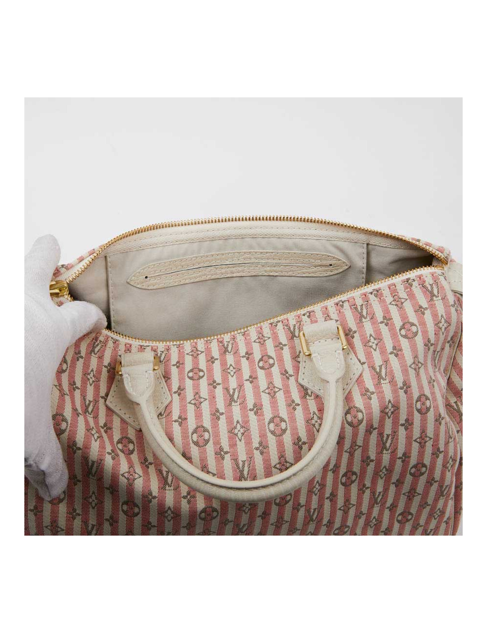 Speedy Mini Lin Monogram LOUIS VUITTON 