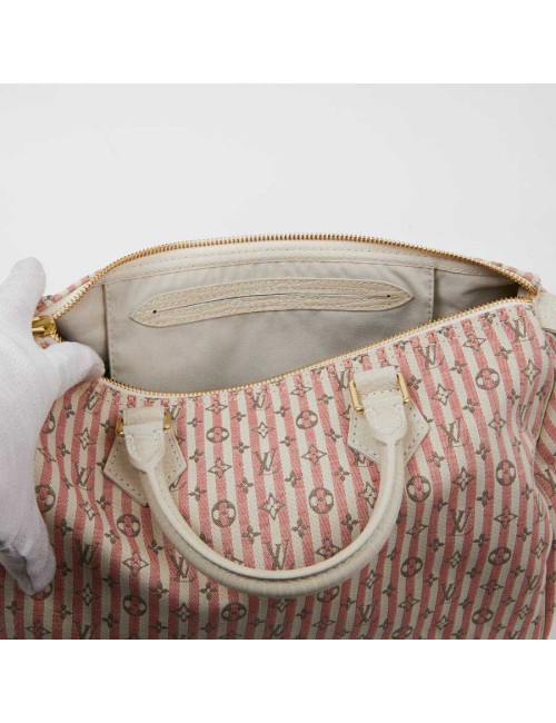 Speedy Mini Lin Monogram LOUIS VUITTON 