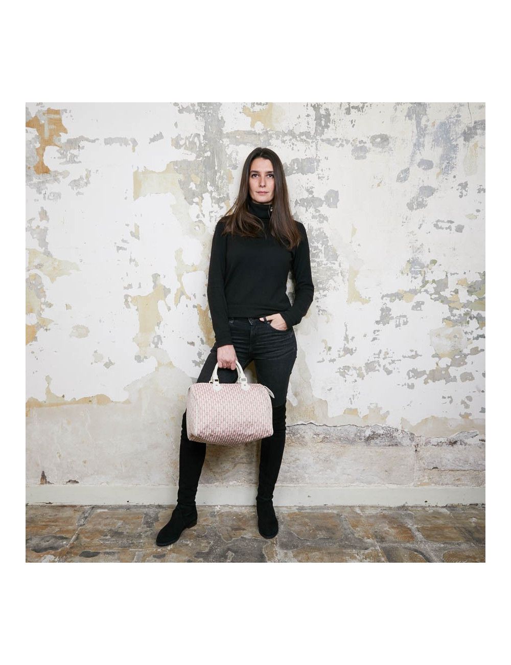 Speedy Mini Lin Monogram LOUIS VUITTON 