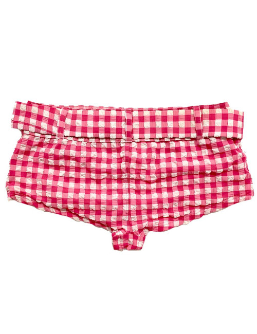 Maillot de bain CHANEL vichy rose et blanc