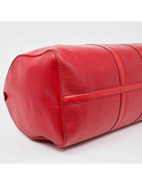 Keepall VUITTON Epi rouge