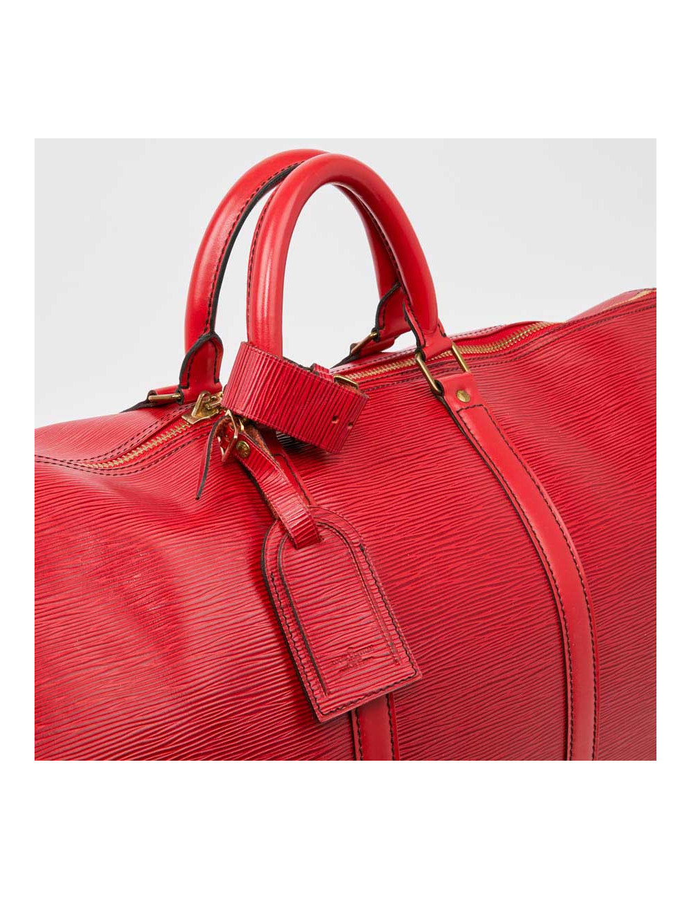 Keepall VUITTON Epi rouge