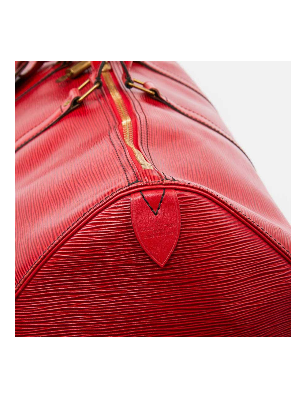 Keepall VUITTON Epi rouge