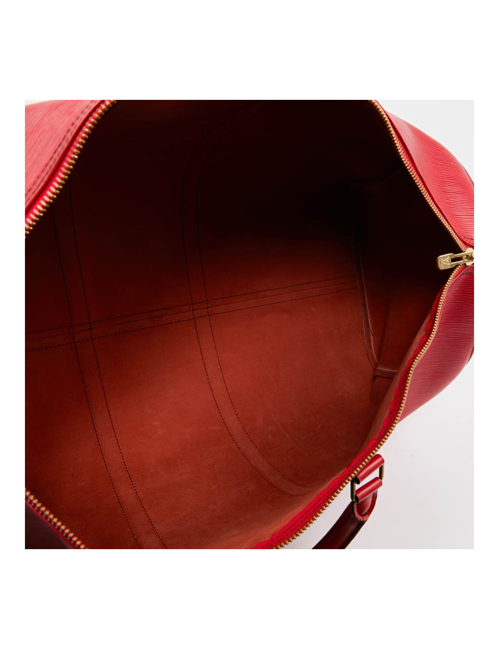 Keepall VUITTON Epi rouge