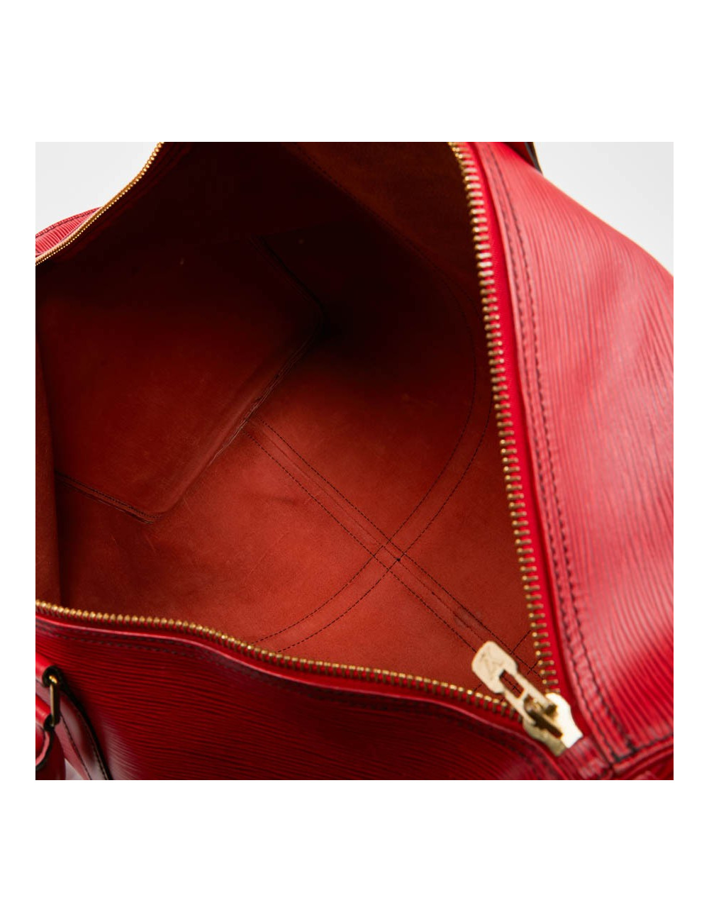 Keepall VUITTON Epi rouge
