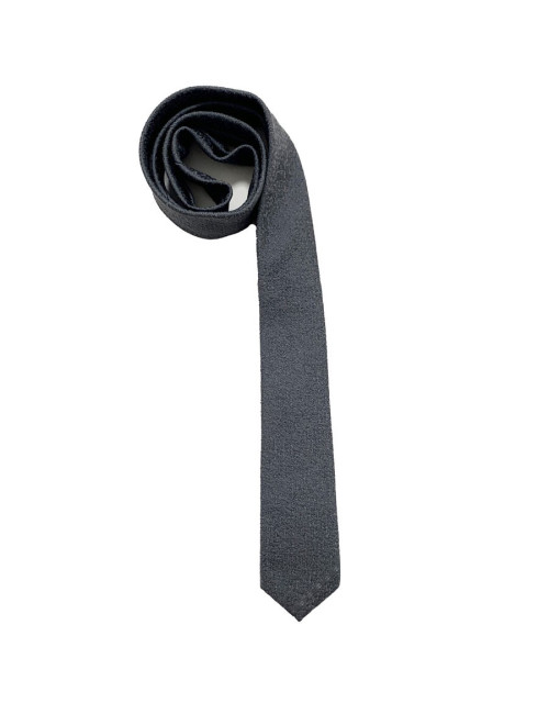 Cravate CHANEL Couture Soie grise