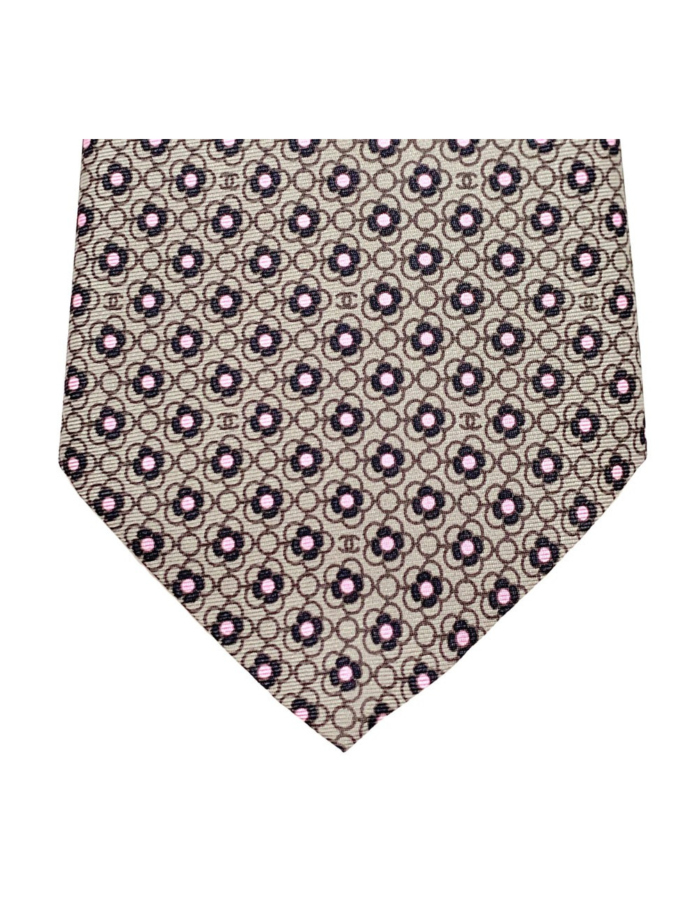 Cravate CHANEL en soie 100%