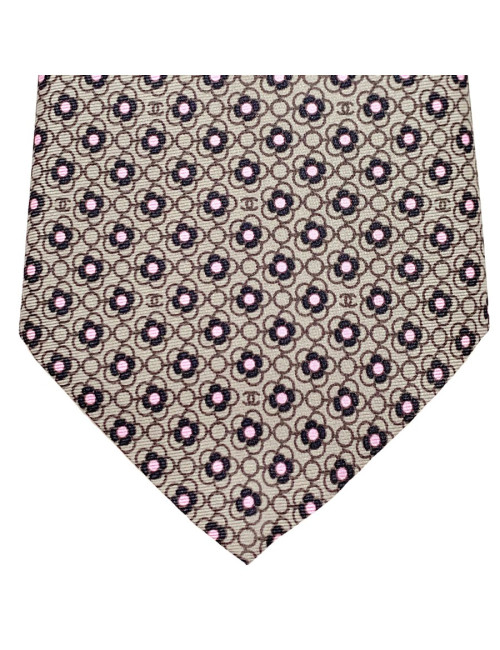 Cravate CHANEL en soie 100%