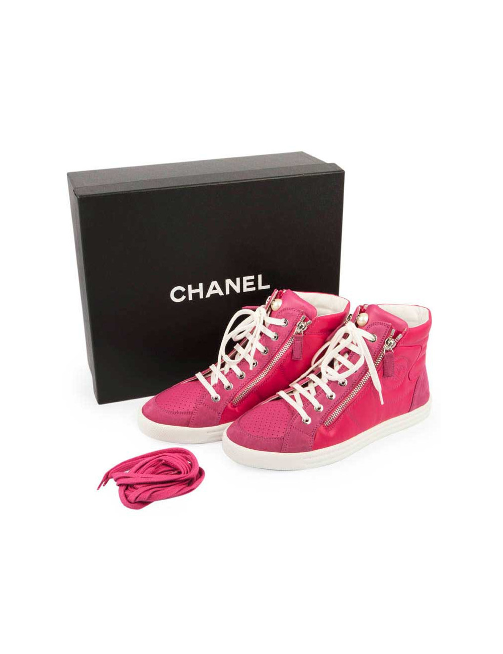 Sneakers CHANEL T 38 rose