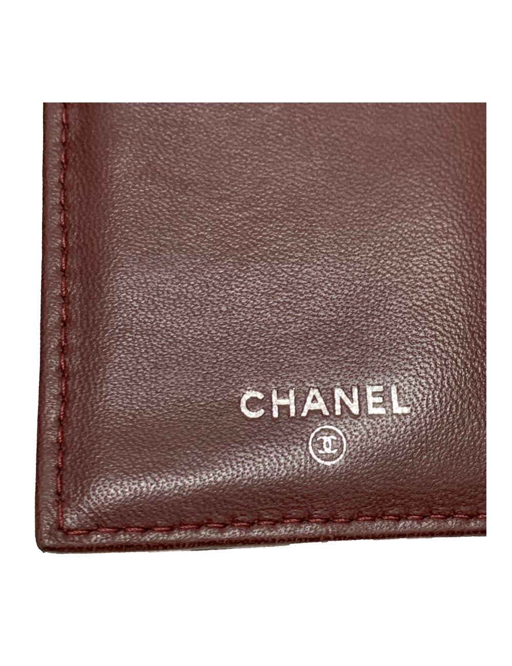 Compagnon CHANEL cuir d'agneau matelassé noir