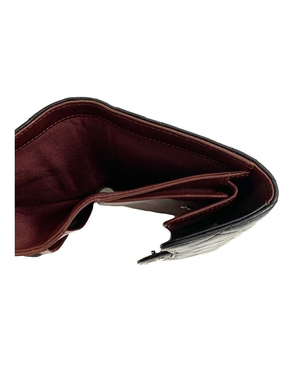 Compagnon CHANEL cuir noir