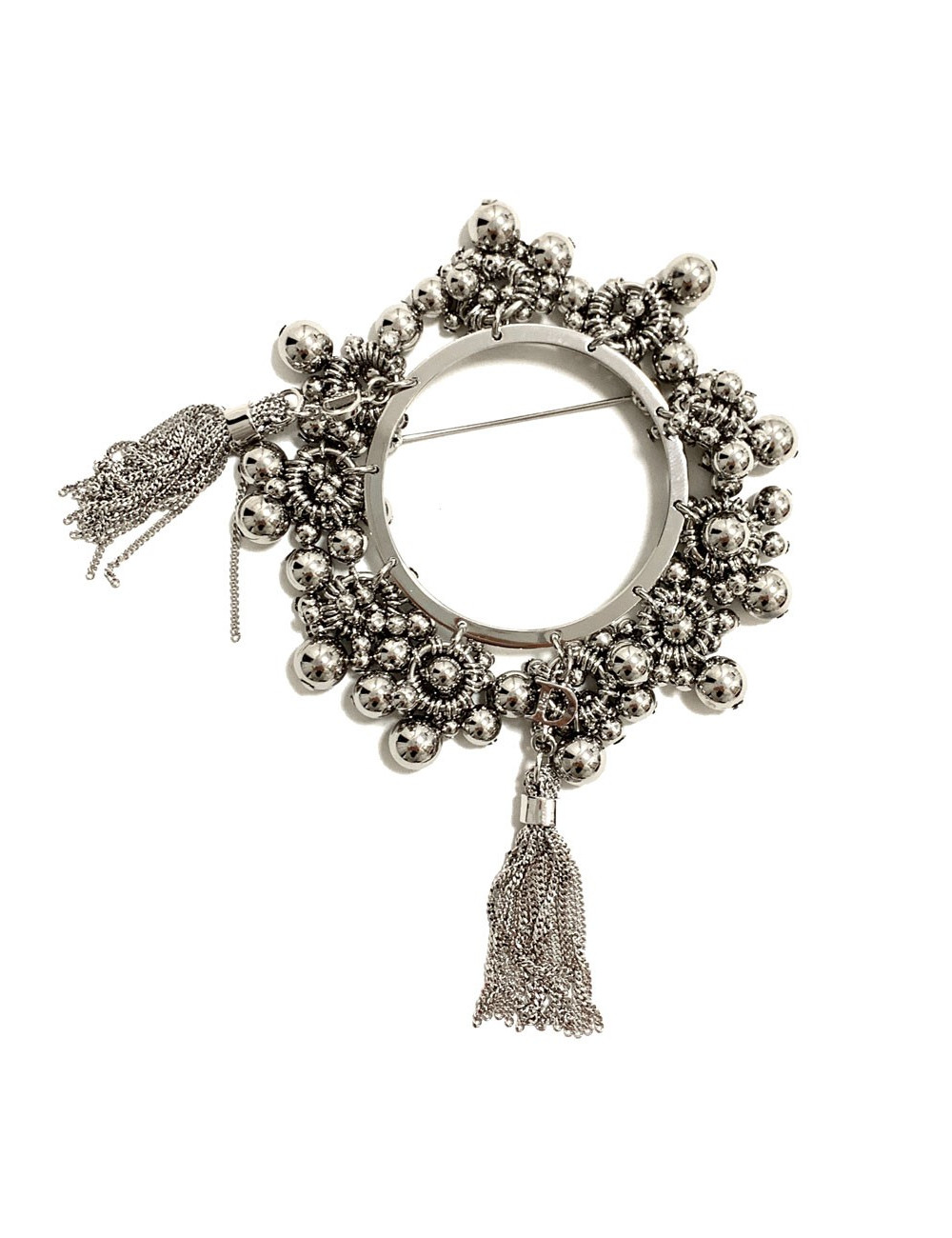 Broche DIOR argenté