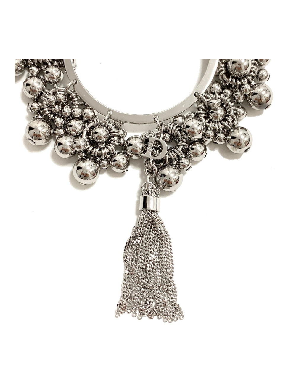 Broche DIOR argenté