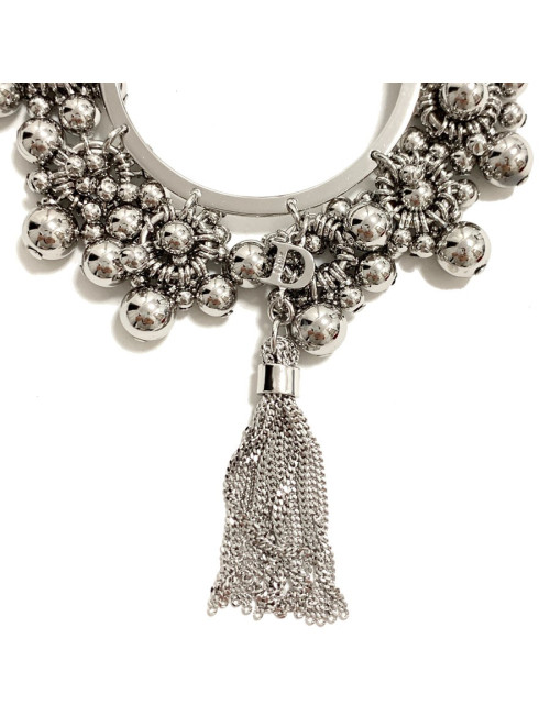 Broche DIOR argenté