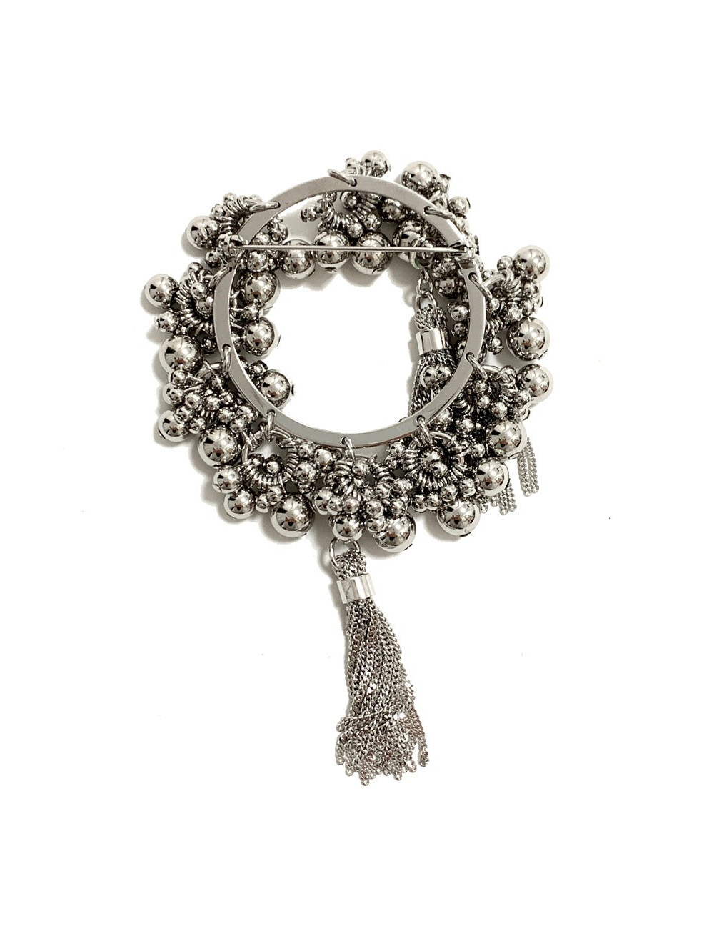 Broche DIOR argenté