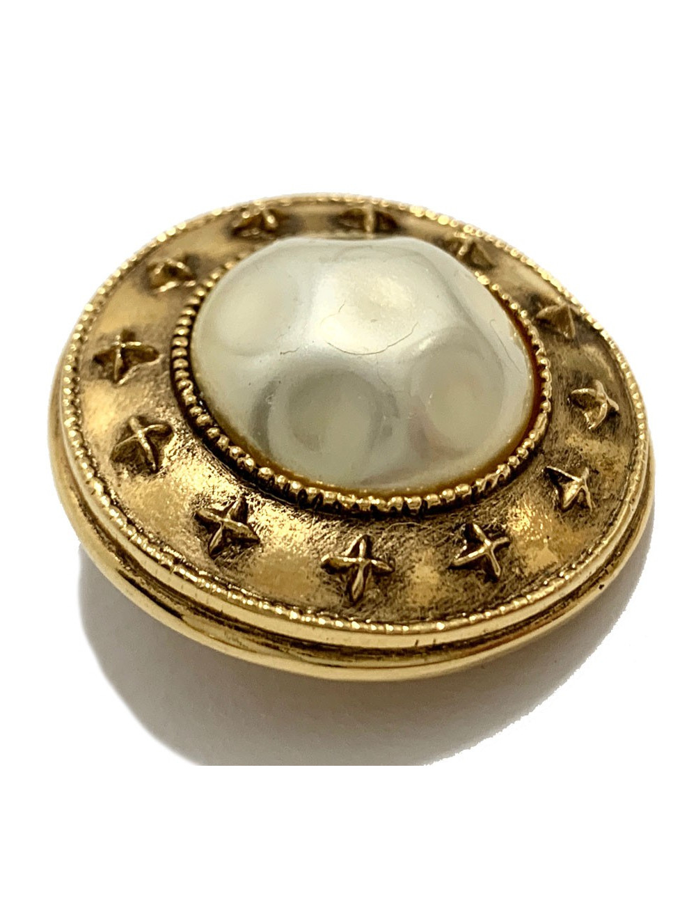 Boucles d'oreille clips CHANEL 80'