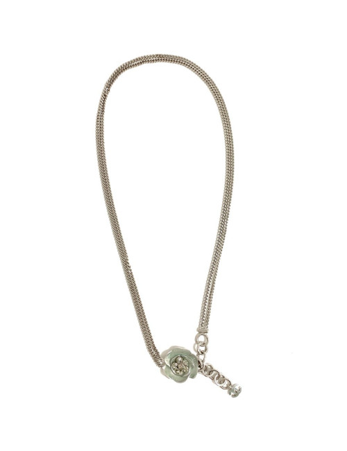 Ceinture CHANEL métal argent