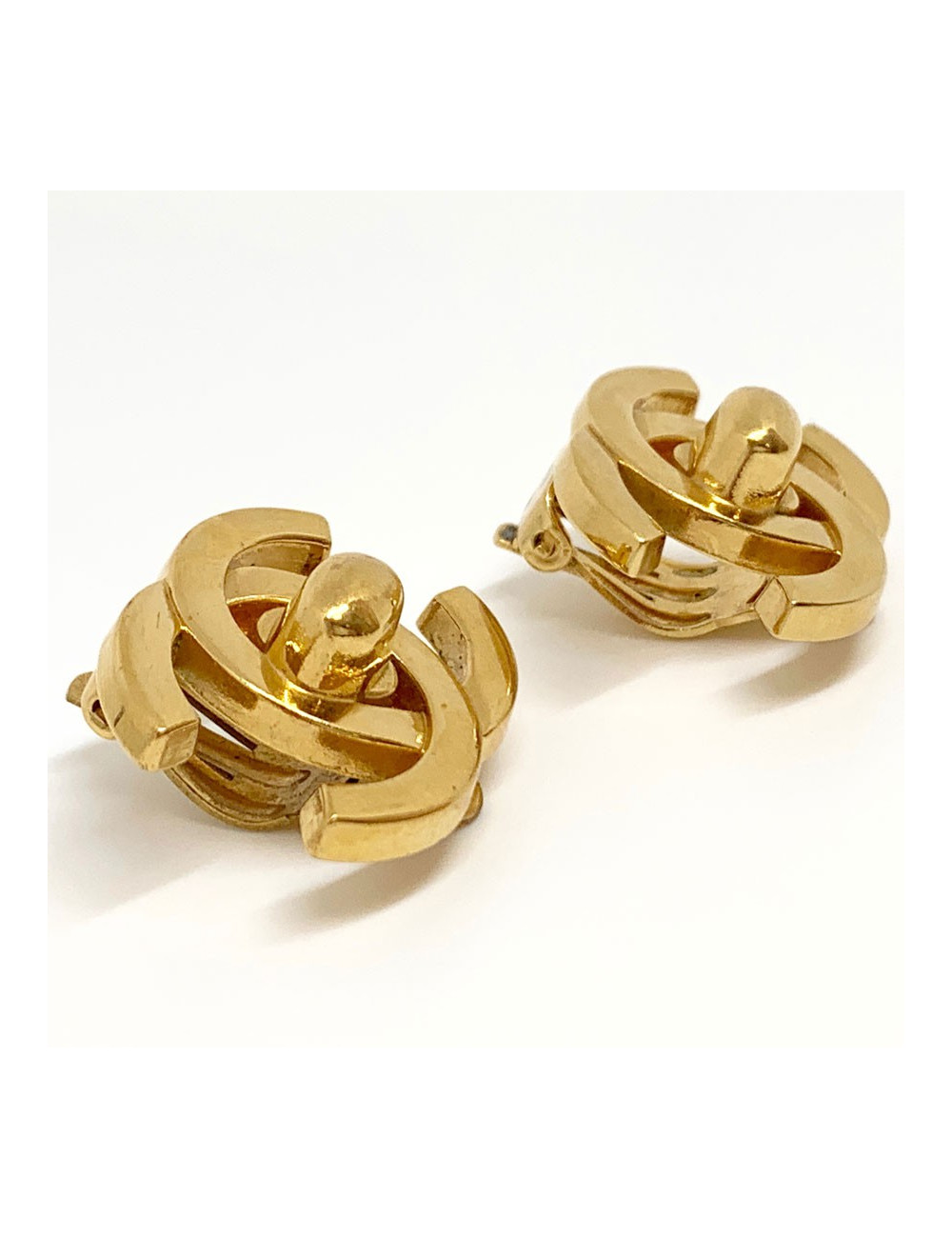  boucles d'oreille clips Vintage